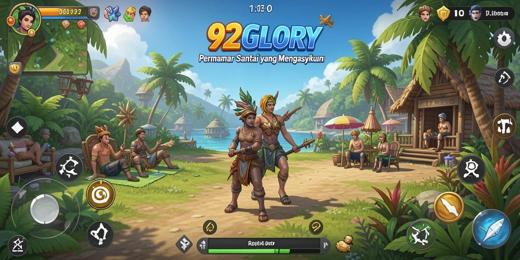 Screenshot 92GLORY menampilkan gameplay yang seru dan menghibur.