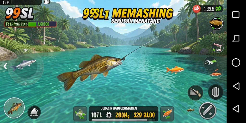 Tangkapan besar dalam gameplay 99SL yang mengasyikkan.