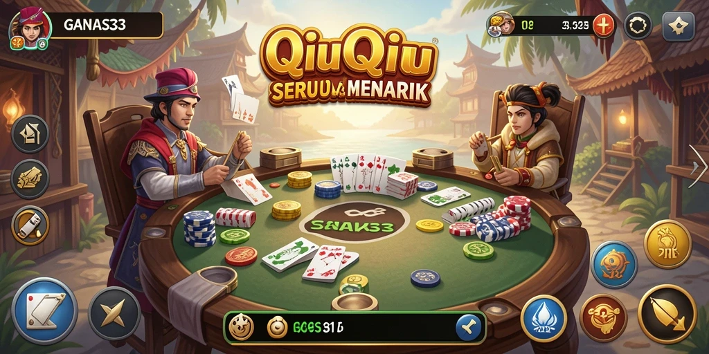 Gameplay menarik QiuQiu di GANAS33 yang penuh tantangan.