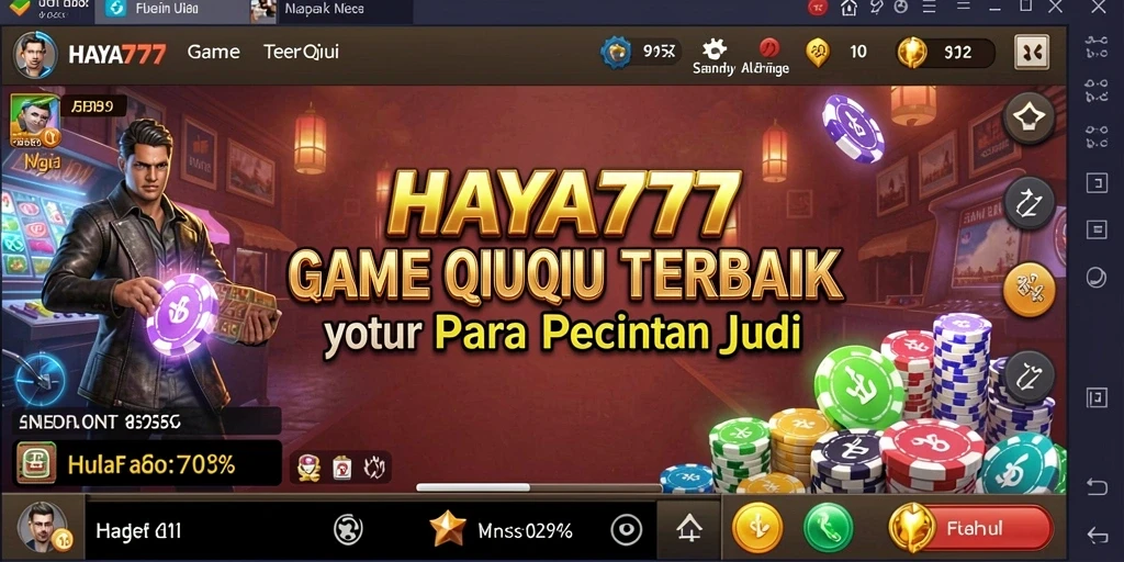 Tampilan gameplay QiuQiu yang seru dan menarik di HAYA777.