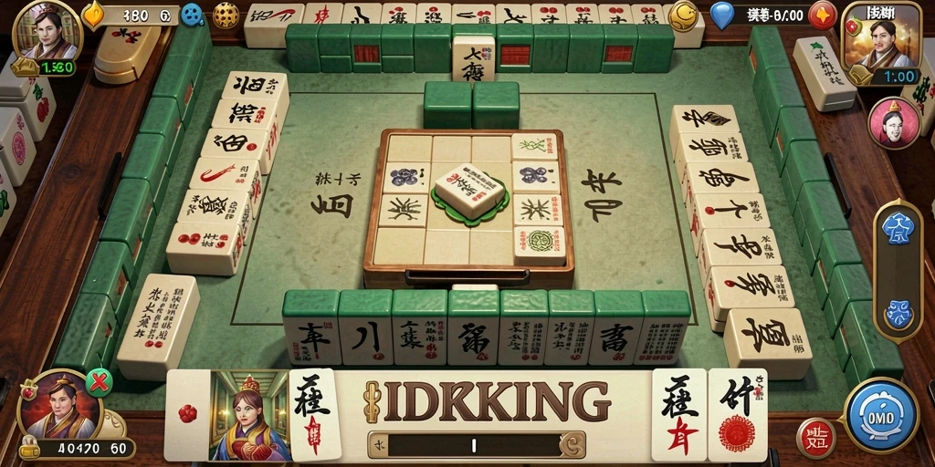 Gameplay Mahjong menarik dan penuh tantangan dalam IDRKING.