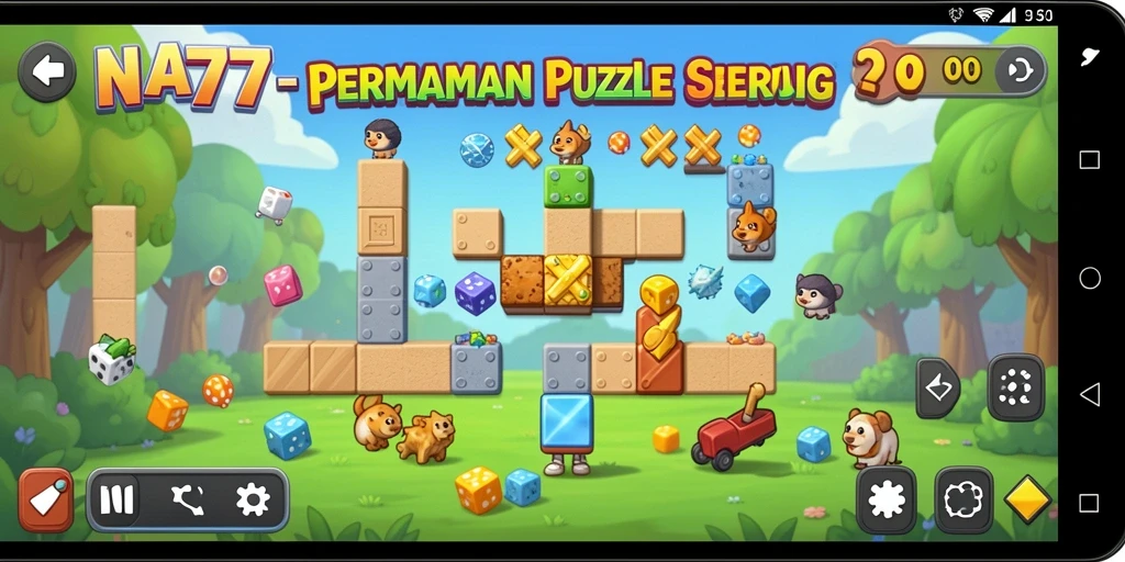 Tampilan gameplay dari NA777 yang seru dan menantang.