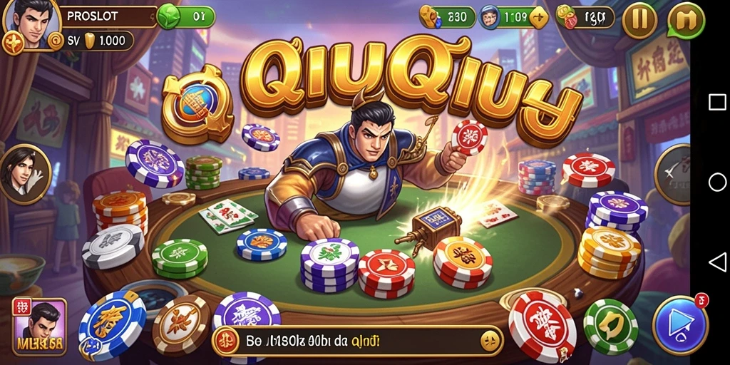 Tampilan gameplay seru dari PROSLOT QiuQiu.