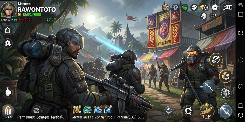 Tampilan menarik dari gameplay di RAWONTOTO dengan berbagai strategi yang ditawarkan.