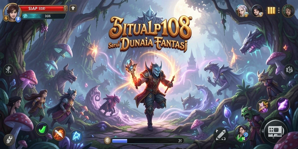Tampilan menarik dari gameplay di dunia petualangan SIAP108.