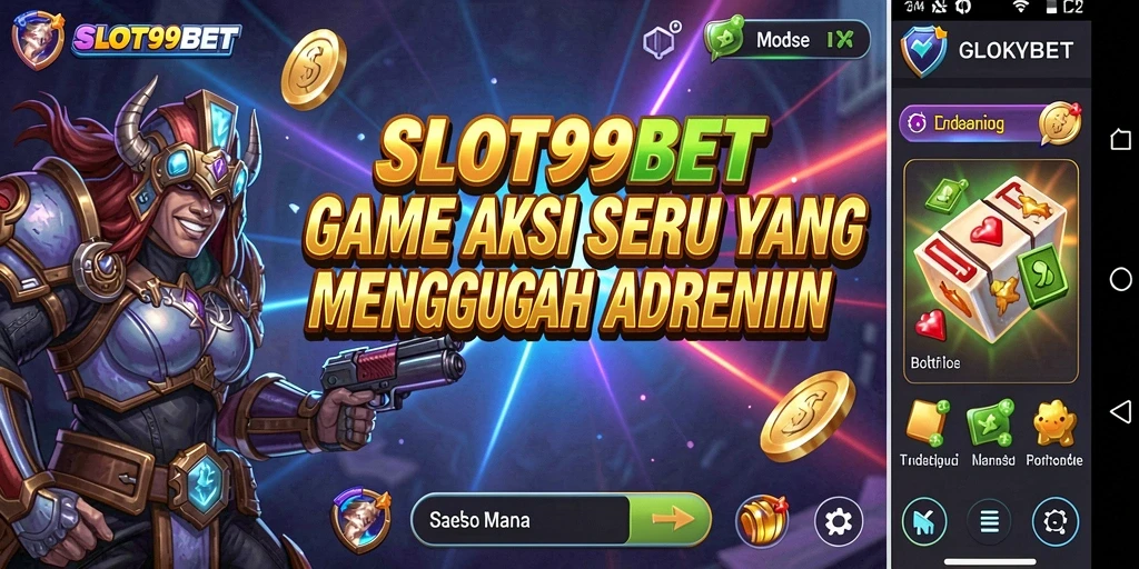 Tampilan gameplay SLOT99BET yang mendebarkan dan penuh aksi.
