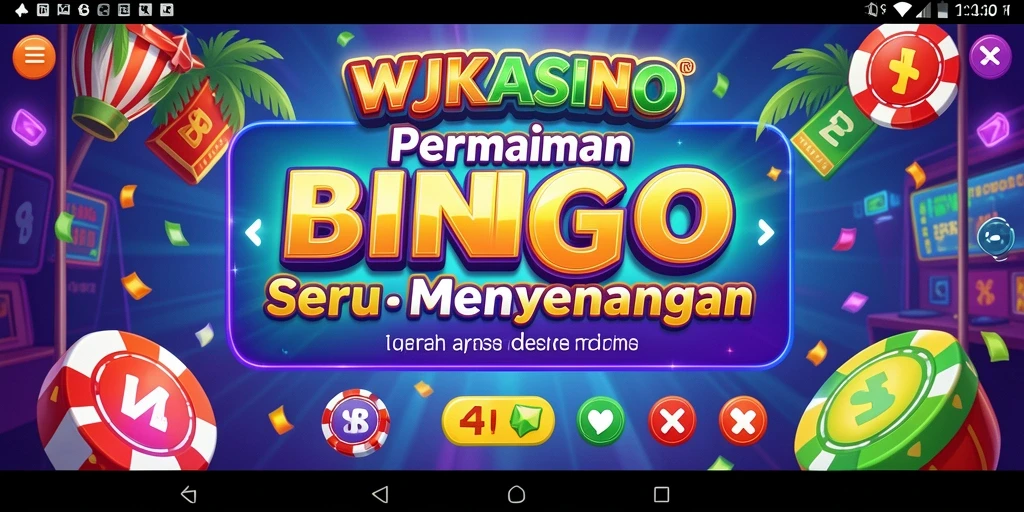Tampilan gameplay menarik dari WJKASINO yang penuh warna.